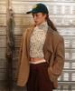 GREENBUTTER Premium Yarn Candy Turtleneck (Ivory)