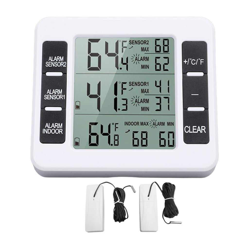 Indoor Outdoor Thermometer Digital Hygrometer Thermometer Wireless Temperature and Humidity Gauge