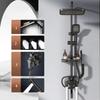 Supercharged Bathroom Bath Shower Mixer Faucet Set Shower Accessories Household Copper Nozzle Set Universal Shower Head System