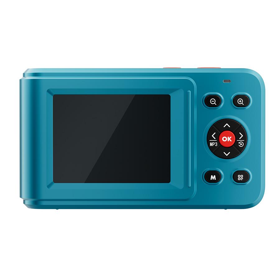 

HD 1080P 2.4 inch digital Camera Rechargeable Cameras with 16x Zoom Compact Camera 72MP Cameras for kids Beginner Camera синій