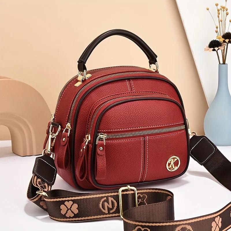 Women's Bag Fashionable Versatile Shoulder Bag Shopping Handbag