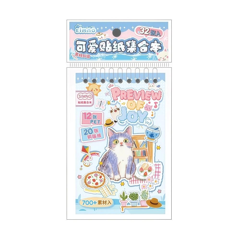 Cartoon Scrapbooking Stickers Die-cutting DIY Decoration Sticker Kids Toys  Phone Case Decor