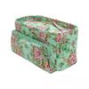 New Weaving Tool DIY Yarn Storage Bag Peony Crochet Woven Storage Bag One Shoulder Printed Round Bucket Bag Luggage Square Bag