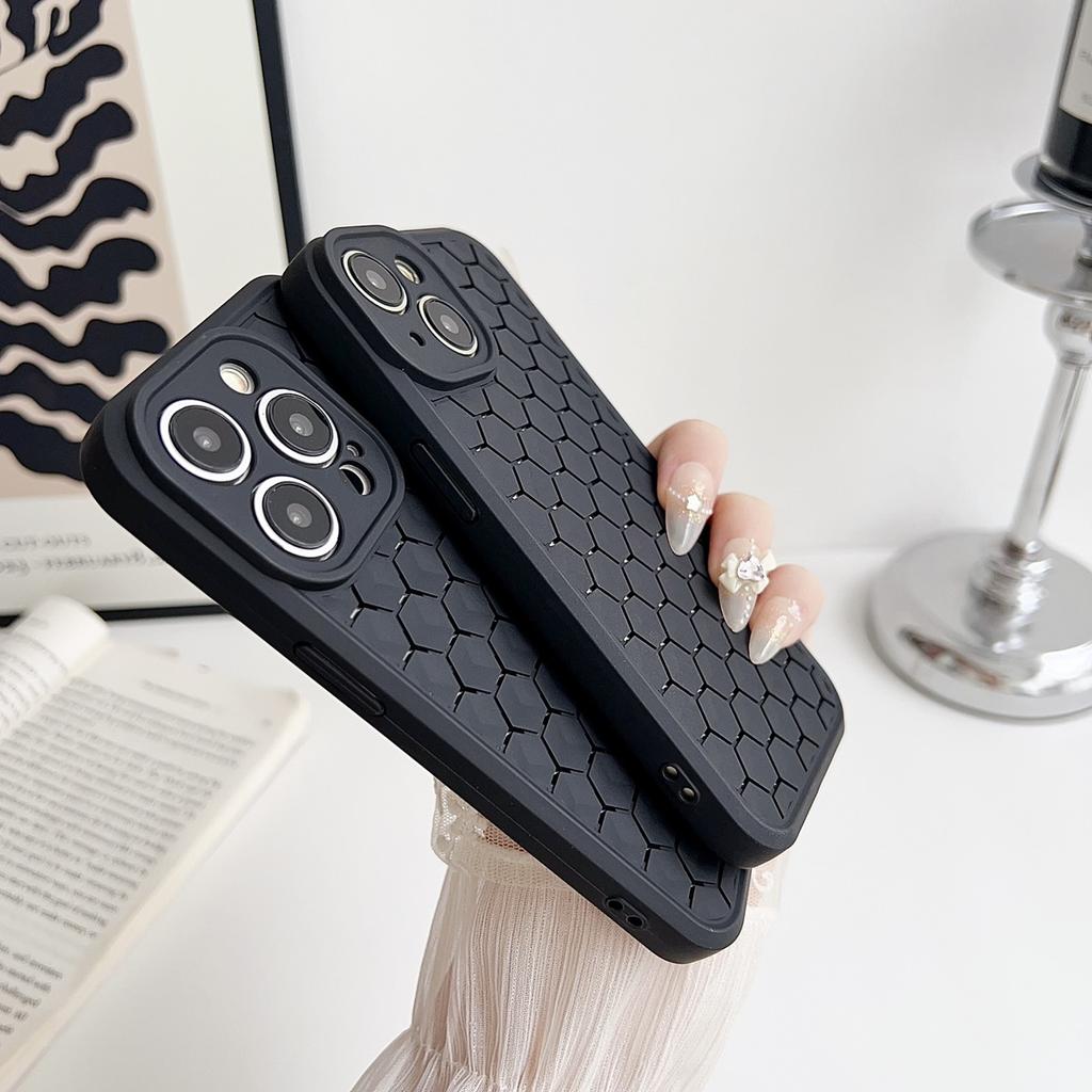 Wasserwürfelkühlung Präzisionsloch Weiche TPU-Telefonhülle für iPhone 15 14 Plus 13 12 11 Pro Max