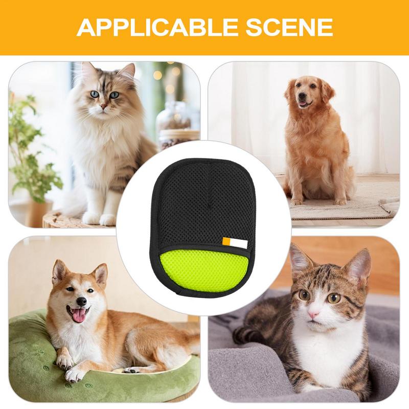 Pet Hair Remover  Cat Hair Cleaner Pet Hair Removal Tool Household Hair Remover Reusable Pet Hair Remover Glove Pet Supplies