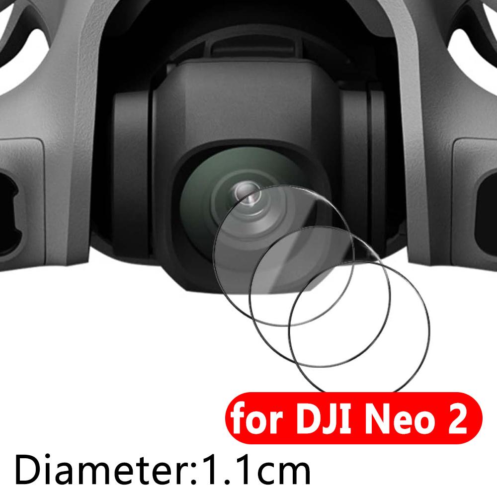 Tempered Glass Camera Protectors Lens Films for DJI Neo 2/Neo Drone Shatterproof HD Clear Lens Protective Cover for DJI Neo 1PCS