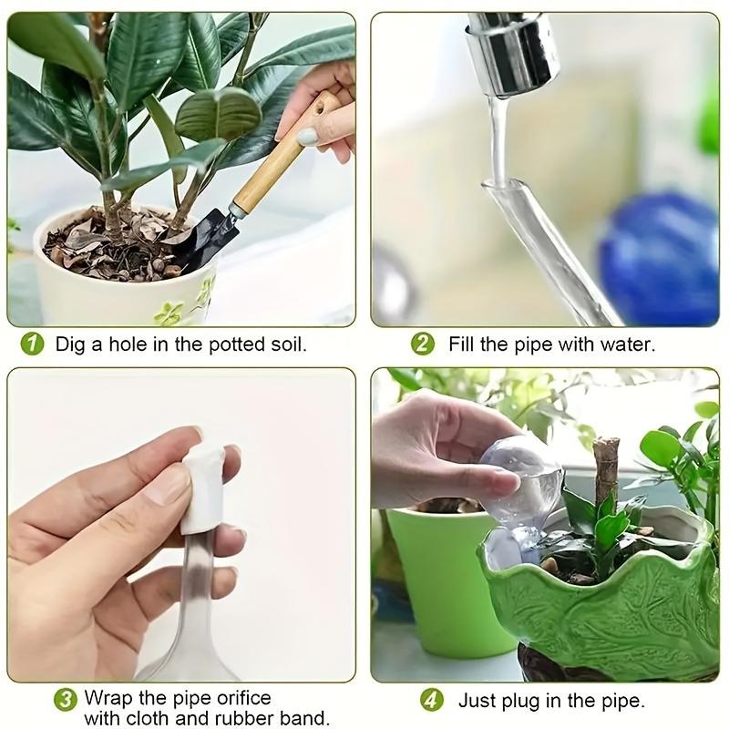 Automatic Waterer Plant Drip Irrigation Kit Indoor Outdoor Garden Potted Drip System Low Maintenance Irrigation Tools