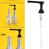 Set of 3/2 Hand Press Quantitative Pump Convenient Sauces Dispensers Practical Syrups Pump Liquid Dispensers Pump
