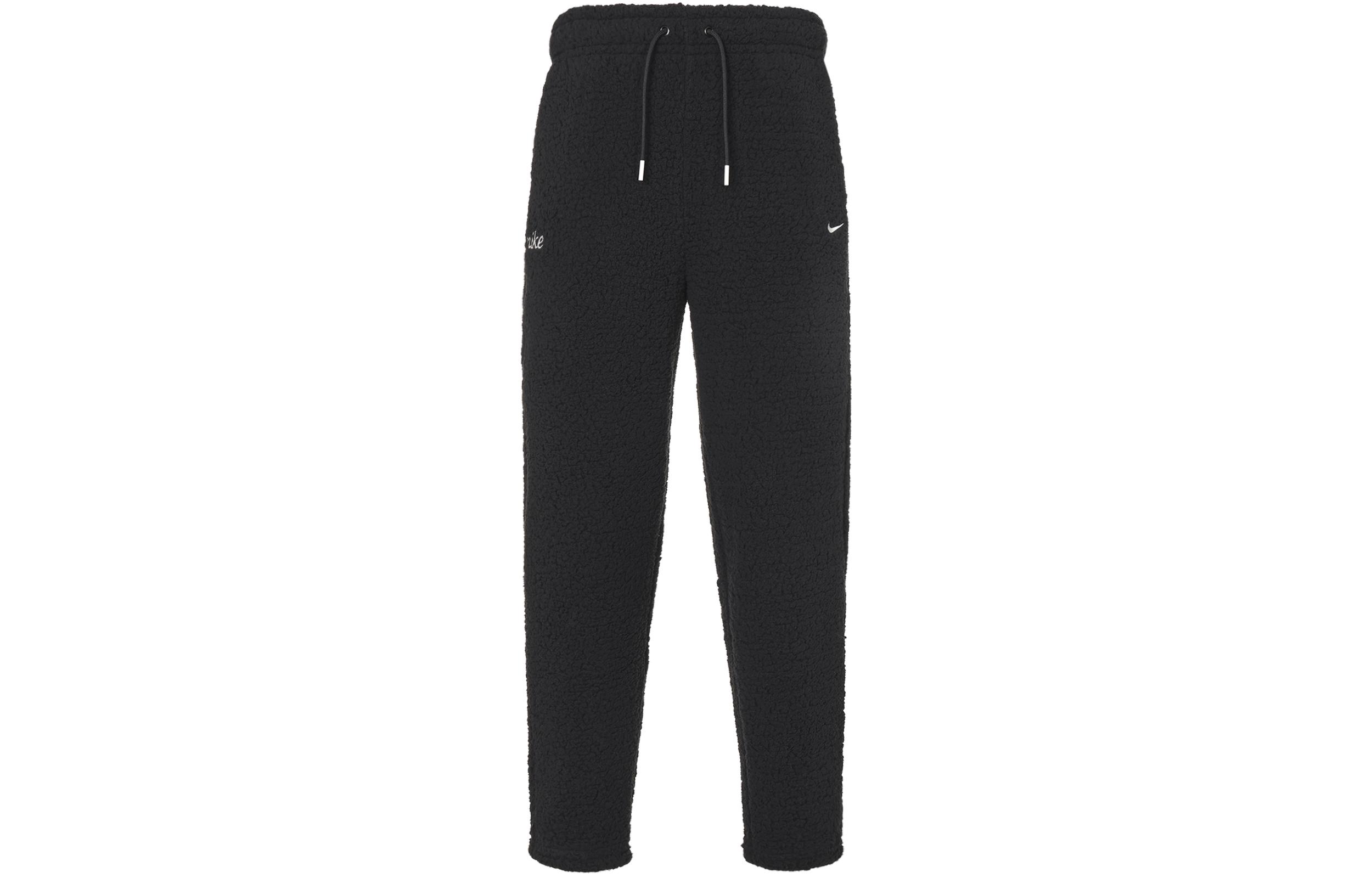 

Nike Knitted Sweatpants Women s Black Moderate Straight Fit Pants DQ6262-010 M