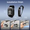 Car Sun Visor Eyeglasses Clip Card Ticket Holder Stand Fastener For Opel Insignia Astra G J F K Vectra C H Corsa C B D Omega