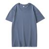 200g Pure Cotton Unisex Crew Neck Short Sleeve Solid Color Trendy T-Shirt