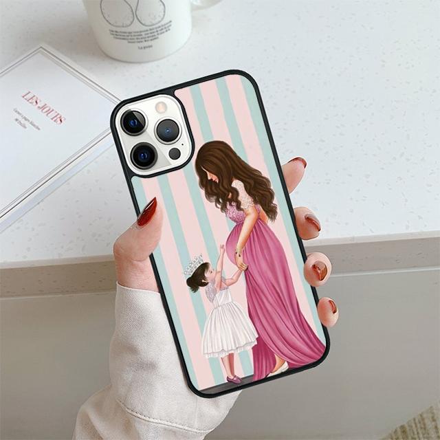 SUPER MOM MUM MOTHER MAMA CUTE BABY Phone Case For iPhone 17 Air 13 12 Cover For Apple 14 15 16 Pro Max Plus
