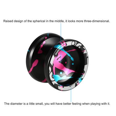Yoyo V3 Unresponsive High-speed Aluminum Alloy Yo-yo CNC Lathe with Spinning String for Boys Girls