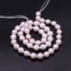 1String, Natural Freshwater Pearls, 8-9mm Round Tail Shape Pearl Beads for Jewelry Making DIY Crafts, Wedding Gifts for Women, 36cm