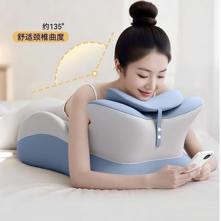 Memory Cotton Cushion Sleeping Pillow Lying On The Bed Multi-functional Pillow Sleep On The Stomach Playing Mobile Phone Cushion