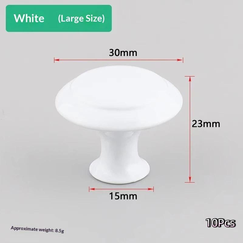 Stainless Cabinet Door Knobs Single Hole Handle Dresser Pull Handles 23Mm-30Mm With Screw Drawer Knobs Hardware Accessory