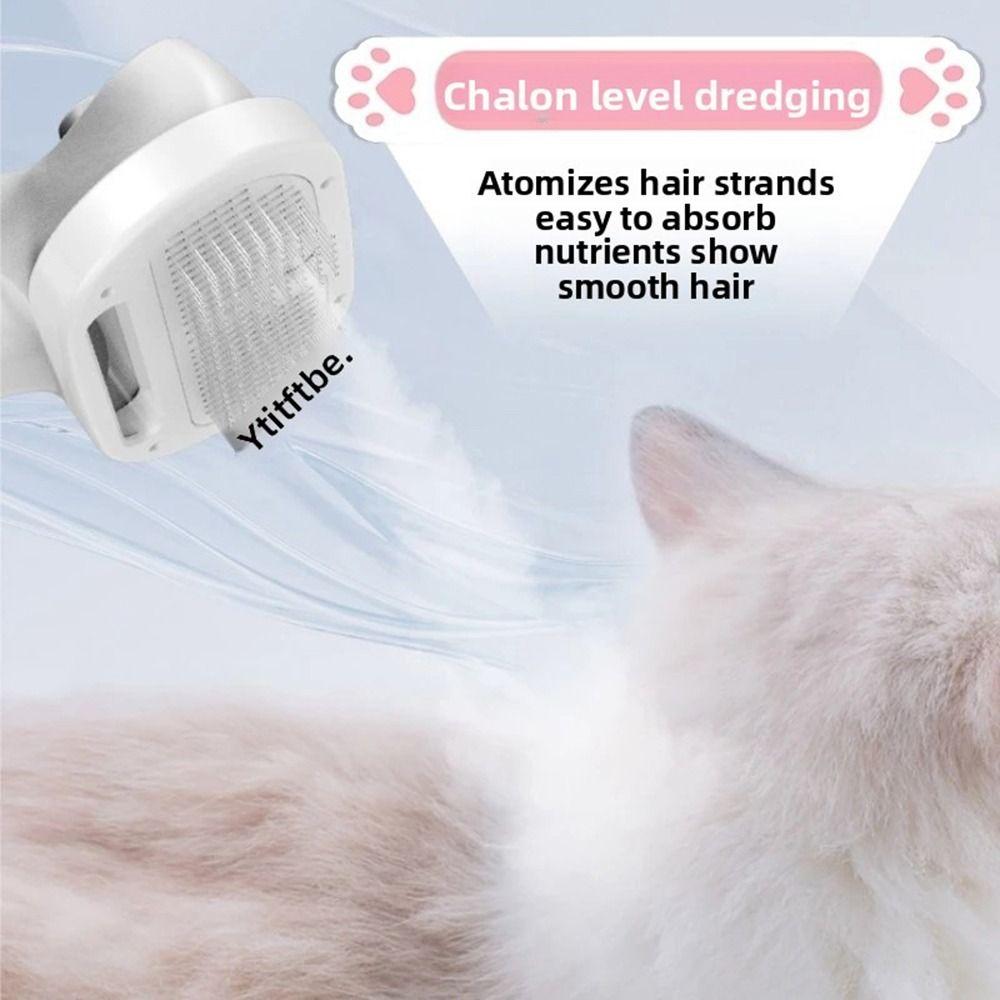 ABS Pet Grooming Dryer Massage Spray Brush Detachable Nozzle Dog Cat Hair Removal Comb 3-speed Adjustable Pet Hair Dryer