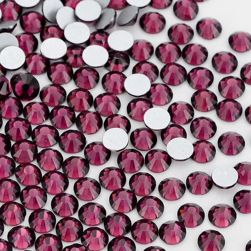 High Quality Non Hotfix Rhinestone Diamond Strass Flatback Glass Crystal Rhinestones Bulk for Cloth DIY Crafts