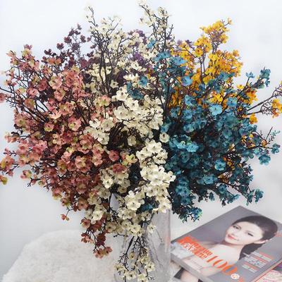 Mini Gipsófila Artificial de Outono – Decoração de Casa Estilo Europeu