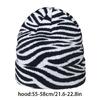Halloween Knitting Cow Pattern Soft Unisex Hat Adult Outdoors for Ski Cycling
