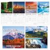 Nationalpark Kalender 2026 - 12 Monate malerische Schönheit Monatsplaner Hängekalender zur Organisation und Heimdekoration