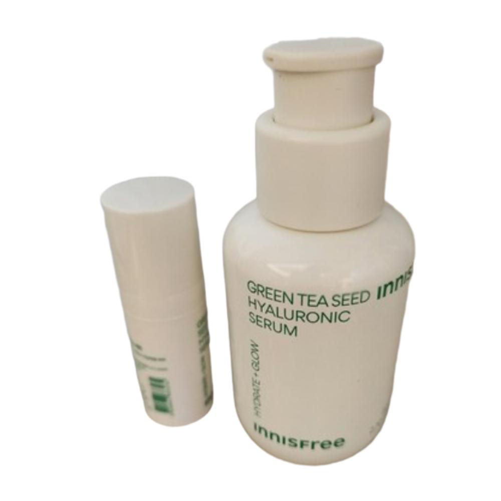 Innisfree Grüntee-Samen Hyaluronsäure Serum Set 80ml + 10ml