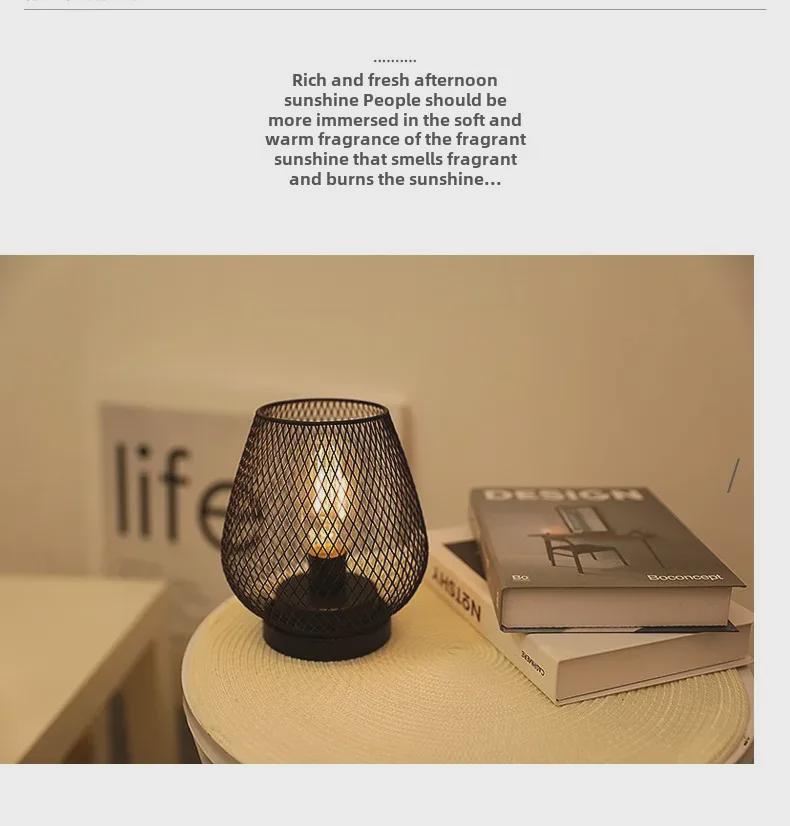 Kabelloses LED-Nachtlicht aus Eisendraht für Innen- und Außendekoration