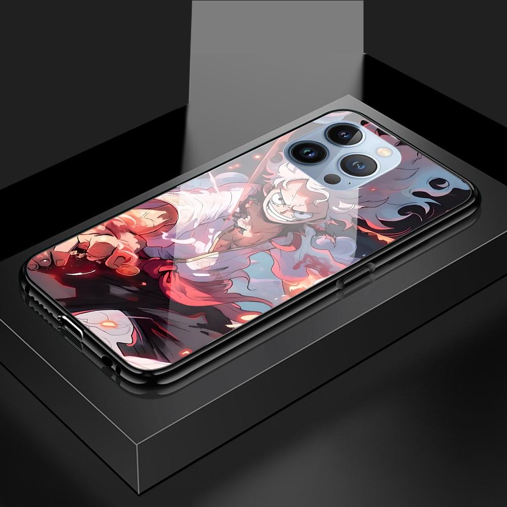 Handyhülle aus gehärtetem Glas für OPPO Reno13 Reno14 Realme 11 12Pro 14 GTNeo6 C21Y C53 C75 OnePlus Nord2 NordCE3Lite Stoßfeste Hülle mit weichen Kanten