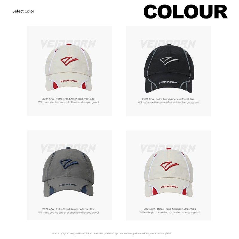 VEIDOORN Coronation Series Sports Cap Summer New Arrival Men's and Women's Casual Baseball Cap Outdoor Couple Sun-Proof Peaked Cap