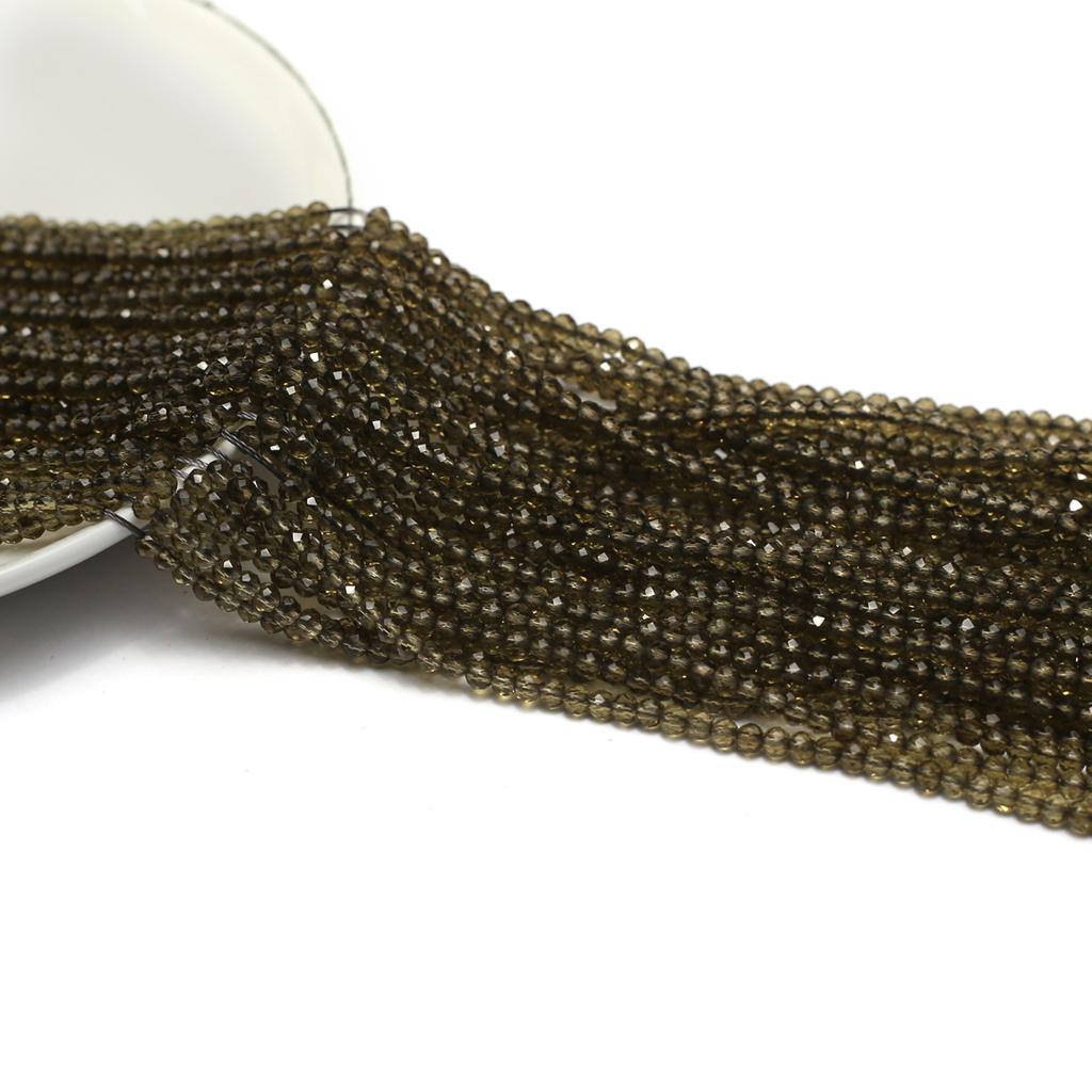 Lot de 10 perles d'espacement en pierre naturelle de spinelle pour la fabrication de bijoux, bricolage, Saint-Valentin, Nouvel An, Noël, artisanat, couture, 38 cm