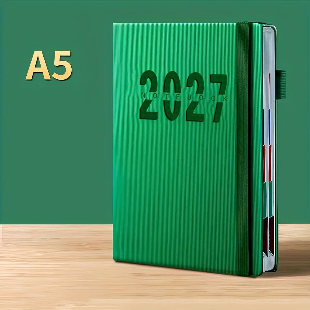 2027 New Calendar Log Self Discipline Check in Time Management One Page Per Day 365 Day Plan Office