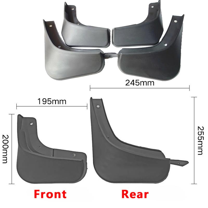 4X For Suzuki SX4 Hatchback S Cross  2014~ JY Front Rear Car Mudflaps Mudguards Splash Guards Mud Flap Car Accessories