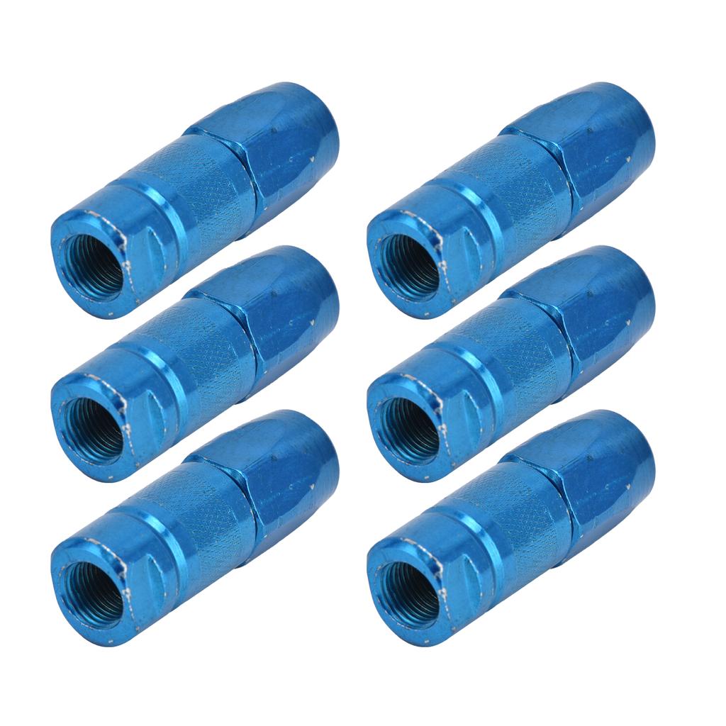 5Pcs Grease Gun Coupler Tightly Bite Durable WearResistant Grease Gun Flat Nozzle for Equipment
