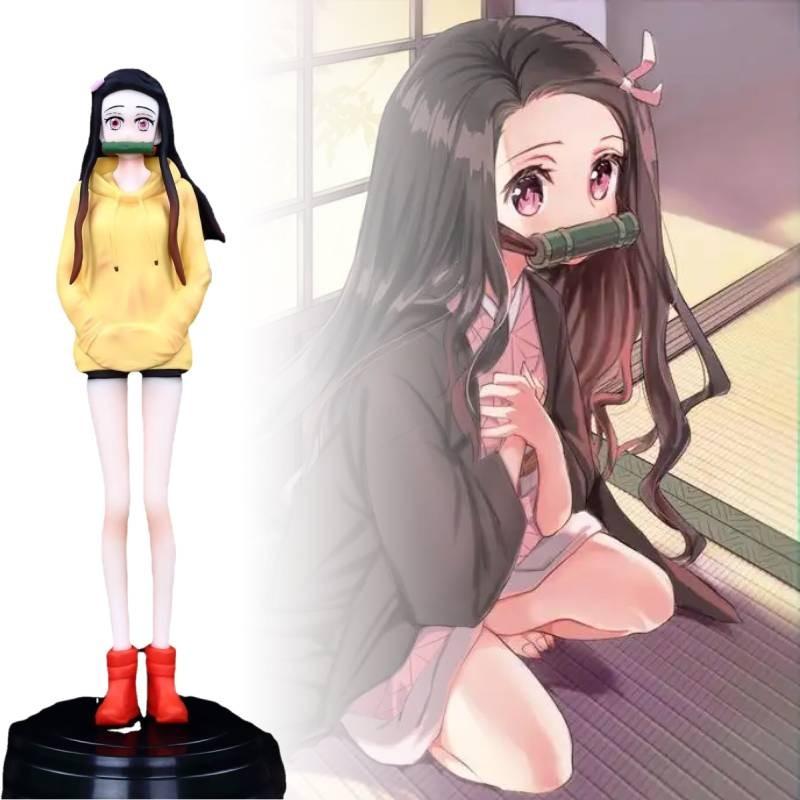 Exquisite Demon Slayer Nezuko Anime Figure Pvc 19cm Collectible Display Model