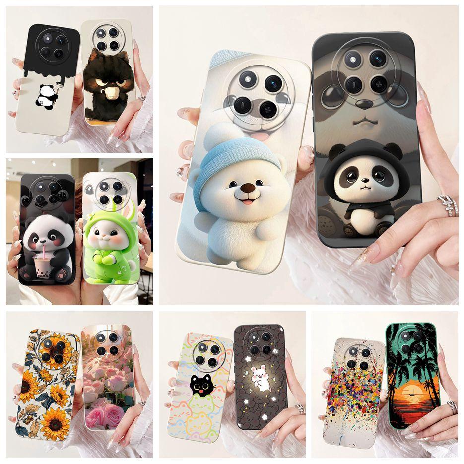 For Honor X9C Case Honor X60 Pro BRP-AN00 Cute Panda Cartoon Cover Soft TPU Phone Cass For Honor X9C HonorX60 Pro HonorX9C Shell