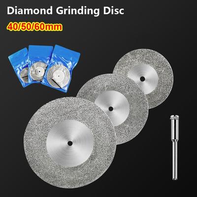 2Pcs/Set 40/50/60mm Grinding Disc Metal Abrasive Discs Diamond Grinding Wheel For Wood Gem Jade