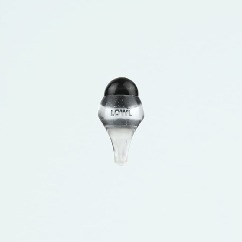 lowool Black frog eye ring