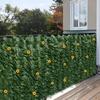 Ivy Privacy Fence Balcony Privacy Fence Screen Decorative Breathable Rustproof Faux Backdrop for Outdoor Greenery Yard Apartment