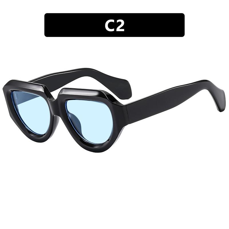 Vintage Punk Sunglasses Women Personality Irregular Eyewear Women Simple Retro Sun Glasses Female Lentes  Hombre