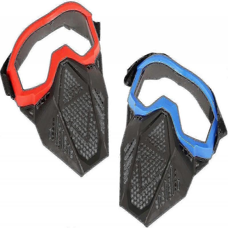 2 Pack Tactical Mask Compatible With Nerf Rival, Apollo, Zeus, Khaos, Atlas, Artemis Blasters Rival Mask