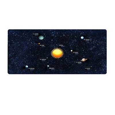 Saulės sistemos Universe Personality Per didelis sustorėjęs užrakto krašto pelės kilimėlis