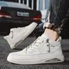 Hip Top Boots Autumn Men's Casual Shoes British Style Versatile White Board Shoes Trendy Men's Summer Eva Insole Rubber Upper