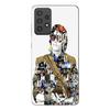 Phone Case - MANIACASE - Samsung Galaxy A72 - Silicone - Black - Michael Jackson Legend