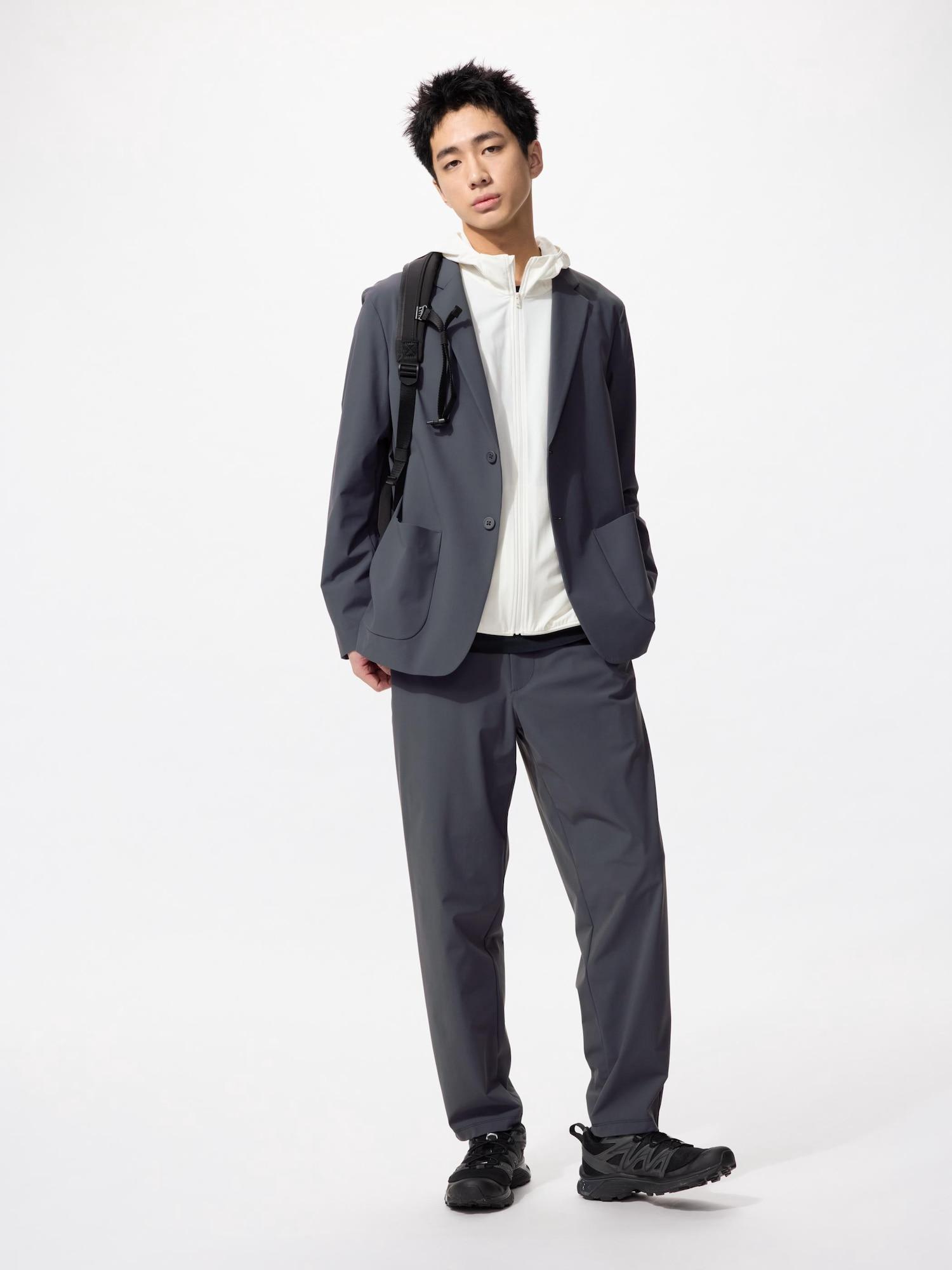 

Uniqlo Япония ультра эластичные брюки 08 DARK GRAY/S