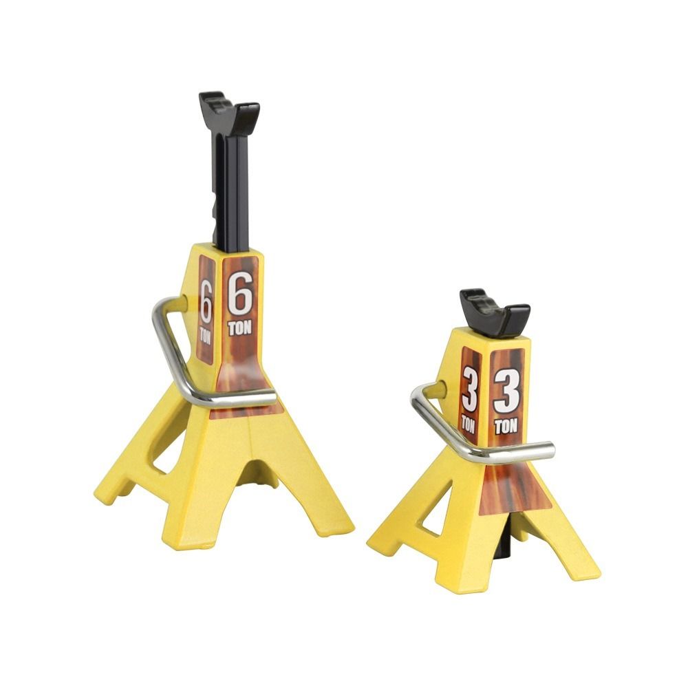 Model Parts Metal Jack Stands Decoration Tool Jack Repair Stand Simulation Jack Stands  Accessories