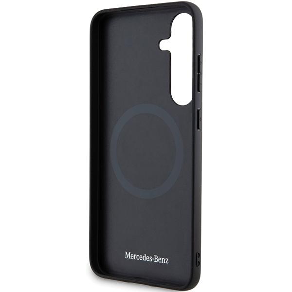 Mercedes Mehms24M23Rbark S24+ S926 Czarny/Black Hardcase Leather Textured & Plain Magsafe
