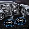 Car styling Auto Door LED Decoration Wireless Welcome Light Logo ProjectorFor Opel Insignia Astra Antara Meriva Zafira H G Corsa