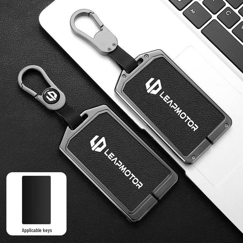 

Чехол для карты-ключа Leapmotor C10 с держателем NFC - Модель 2024 года, Металлическая оболочка с полной защитой