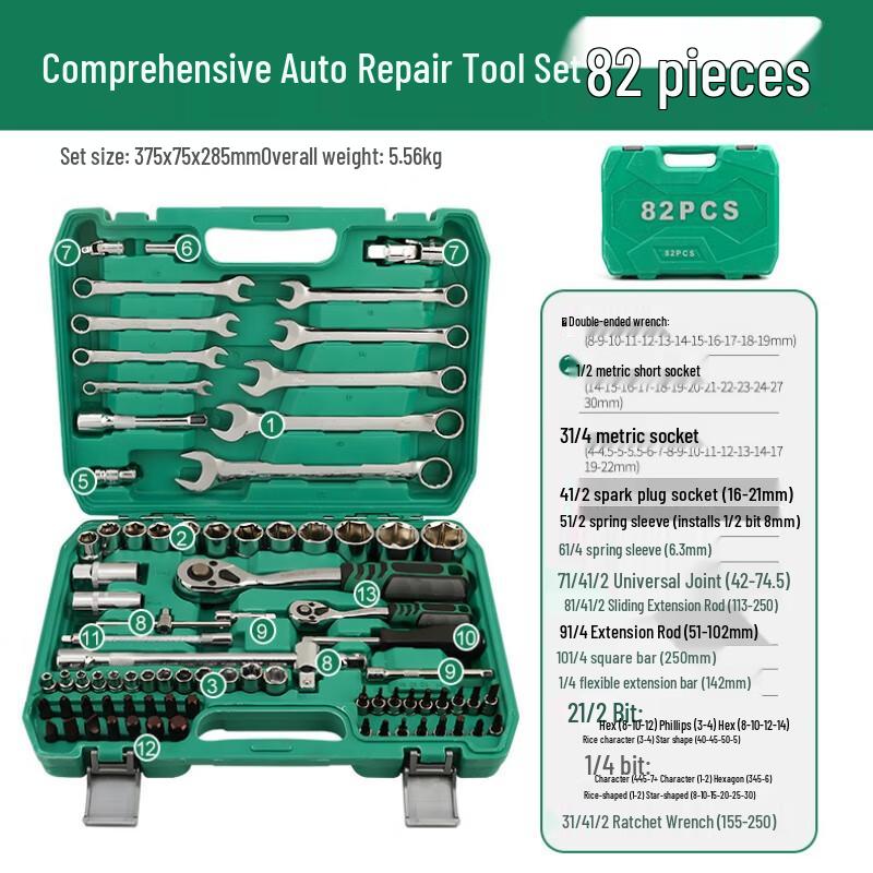 Wei Baida Multi-function Socket Wrench & Ratchet Set