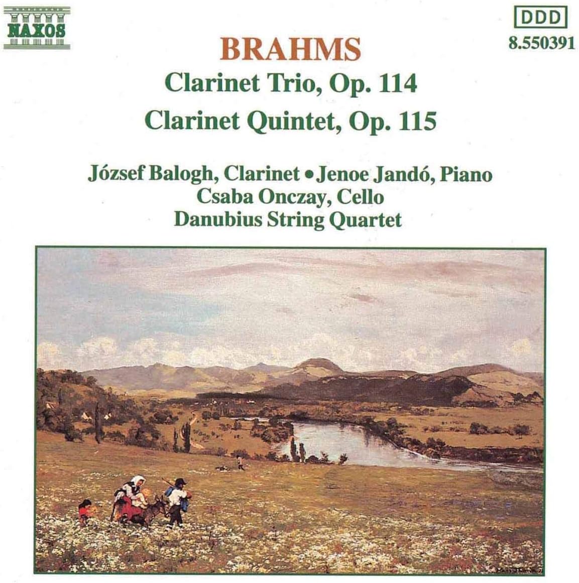 

CD J. BRAHMS - Clarinet Trio Op.114/Op. 8550391 Germany Classical Used